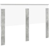  Uzglavlje s uzglavljem Betonski sivi 150 cm Konstruirano drvo | shoptok.hr