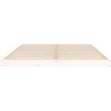  Posteljni okvir bel 140x200 cm trdna borovina, (20795076) | Shoptok.si