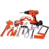  Dječji kovčeg/set za radionicu 2u1 + dodaci - narančasti | Shoptok.si