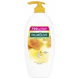 Naturals Milk & Honey kremast gel za prhanje in kopel z mlekom in medom z dozirno črpalko 750 ml