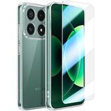 Oem Mayaxess, Ovitek za Xiaomi 17 z zaščito zaslona iz kaljenega stekla, Prozorna, (5000274918) | Shoptok.si