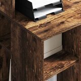  Stol Dimljeni hrast 90 x 48 x 101,5 cm Konstruirano drvo | Eponuda.ba