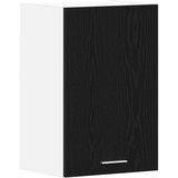 Viseći ormarić crni hrast 40x31x60 cm inženjerski drvo | shoptok.hr