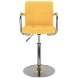 vidaXL Jedilni stol rumeno blago, (20940225) | Shoptok.si