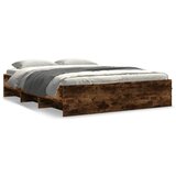 vidaXL Okvir za krevet boja hrasta 150 x 200 cm konstruirano drvo | shoptok.hr