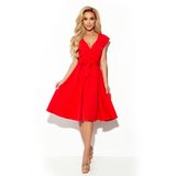 Numoco Flared dress with a clutch neckline | shoptok.hr