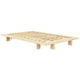 Karup Design Postelja iz masivnega bora z letvenim dnom 120x200 cm v naravni barvi Japan – | Shoptok.si