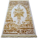 RugsX Preproge Preproga AKRIL MANYAS 192AA Slonova kost/Zlata Str 80x300 cm Bela | Shoptok.si