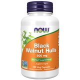 Now Foods Črni oreh - lupine NOW, 500 mg (100 veganskih kapsul) | Shoptok.si