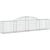  Lučne gabionske košare 10 kom 300x30x60/80 cm pocinčano željezo | shoptok.hr