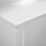 vidaXL Radni stolovi s kliznim vratima 2 kom 200x50x(95-97)cm cm čelik | shoptok.hr
