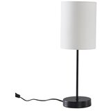 Jotex Bela/črna tekstilna namizna svetilka (višina 45 cm) Seth – | Shoptok.si