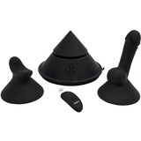 The Cowgirl Cone - pametna seks mašina s različitim dodacima (crna) | shoptok.hr