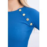Kesi Blouse with decorative buttons jeans | shoptok.hr