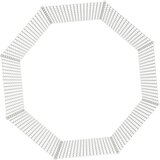  Ograđeni prostor za životinje slobodnog uzgoja s 8 panela, 54 x 100 cm, pocinčano željezo | Eponuda.com