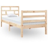 The Living Store Posteljni okvir 75x190 cm trden les - Posteljni Okvir, (21531062) | Shoptok.si