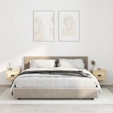 vidaXL Stenska nočna omarica 2 kosa sonoma hrast 41,5x36x28 cm Cene