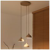  Duolla - Visilica na sajli IRONLINE 3xE27/15W/230V bež | Eponuda.com