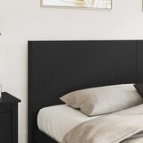  Krevetna konstrukcija s pohranom i uzglavljem Crna 200 x 200 cm | shoptok.hr