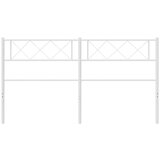  Metalno uzglavlje bijelo 150 cm | shoptok.hr