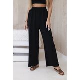 Kesi Włoski Wide-leg trousers black Cijene