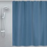  Zavjesa za tuš tamno plava 120x200 cm | shoptok.hr