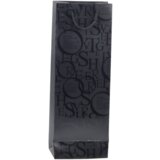  Wine Bottle Gift Bag Pattern With Inscriptions 35 x 12 x 9 cm | shoptok.hr