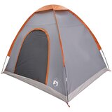Kamping šator s krovom Siva i narančasta 190 x 140 x 105 cm | Eponuda.com