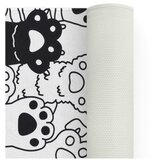 Oyo Concept Crno-bijeli dječji tepih 100x140 cm Happy Paws – | shoptok.hr