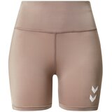 Hummel Športne hlače 'TOLA' svetlo rjava / bela | Shoptok.si