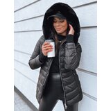 DStreet Kurtka zimowa damska pikowana LUNA czarna | Shoptok.si