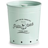 ZELLER Posoda za česen 19-19,7xH21,5 / zelena / kovina, (20926428) | Shoptok.si