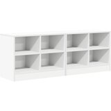  Ormarić za krevet s policom 2 kom. Bijela 66 x 33 x 48 cm - Bijela | shoptok.hr