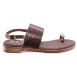 Oh My Sandals Sandali & Odprti čevlji NATIKAČI 5862 Kostanjeva | Shoptok.si