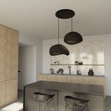 Brilagi Luster na sajli WABI SABI 2xE27/40W/230V prečnik 60 cm crna | Eponuda.com