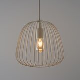  Luster na sajli OVELLA 1xE27/15W/230V, prečnik 36 cm, krem | Eponuda.com