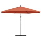  Konzolni suncobran s aluminijskom šipkom 350 cm boja cigle | shoptok.hr
