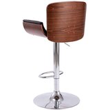  Barski stolček črno umetno usnje, (20624457) | Shoptok.si