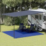  Tepih za šator 400 x 400 cm plavi HDPE | shoptok.hr