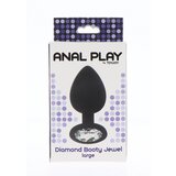 Toy Joy 2019 Diamond Booty Jewel Black Large | shoptok.hr
