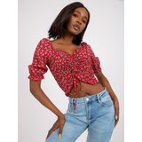 RUE PARIS Blouse-RO-BZ-2516-13.11-red Cene