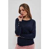 Marisse Sweater L-Sw-3701 Navy Cene