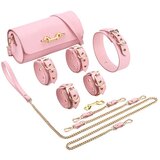 Kiotos BDSM Deluxe 5 Item Kit Pink Cene