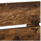  Uzglavlje s uzglavljem Dimljeni hrast 160 cm Konstruirano drvo | shoptok.hr