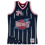 Mitchell And Ness Majice s kratkimi rokavi Nba Houston Rockets Hakeem Olajuwon Swingman Črna Cene