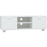TV ormarić bijeli 120 x 40,5 x 35 cm od konstruiranog drva | shoptok.hr