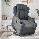 Maison Chic Električni naslanjač - Relax naslanjač s funkcijo vstajanja sivo umetno usnje, (22061500) | Shoptok.si
