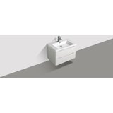 HULLER Smile ormarić s ugrađenim umivaonikom- bijeli sjaj | shoptok.hr