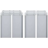 vidaXL Zložljiva stranska tenda antracitna 100x1000 cm | Shoptok.si