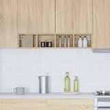 vidaXL Viseča omarica s polico Riga Sonoma hrast 20 x 29,5 x 100 cm | Shoptok.si